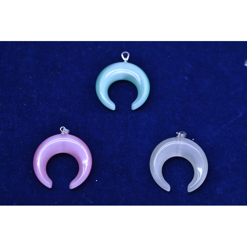 Colgante Luna Plata 925