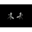 Pendientes Mariposa Agata Dendritica y Plata 925
