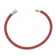 Pulsera plata 925 Roja 