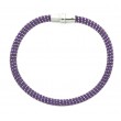 Pulsera plata 925 Morada