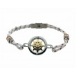 Pulsera Acero Timón mov. ESP cuerda blanca inter