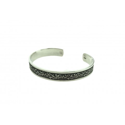 Brazalete dibujo plata 925 