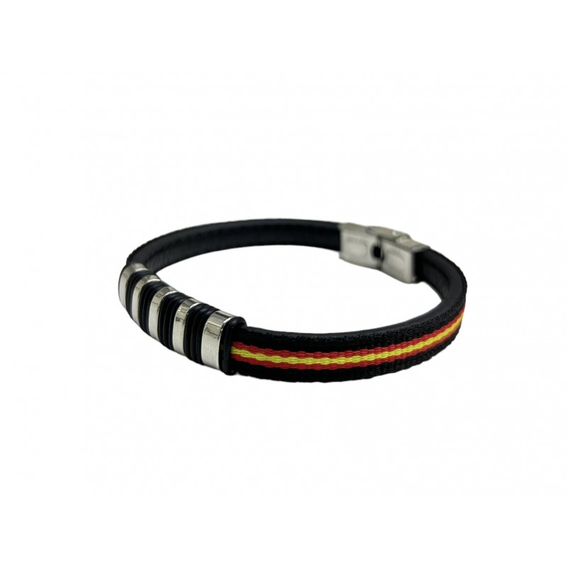 Pulsera acero España 5 piezas 