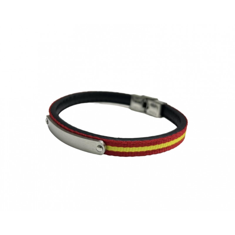 Pulsera acero chapa España 
