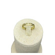 Sortija corazones plata 925 dorada 