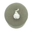  Mariquita grande  plata 925