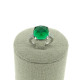 CH-401 Sortija circonitas y plata 925 verde