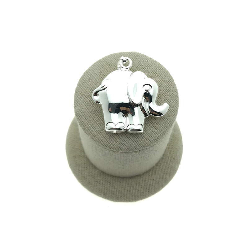 Colgante Elefante plata 925 electroforming