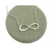 Infinito pequeño personalizado Plata 925mm