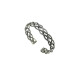 Brazalete Plata 925 trenzado 