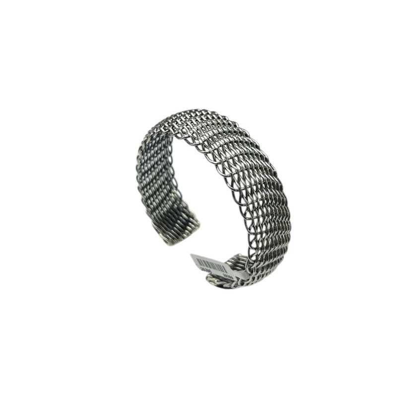 Brazalete ancho Plata 925 