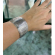 Brazalete ancho Plata 925