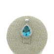  Colgante Plata 925 azul
