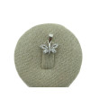 Colgante mariposa plata 925 circonitas