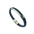 Pulsera acero azul