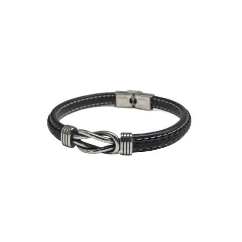 Pulsera acero negra
