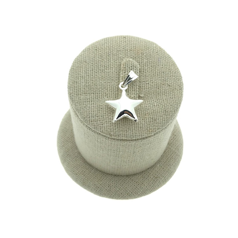 Colgante estrella plata 925 