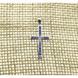 Cruz Circonitas y Plata 925