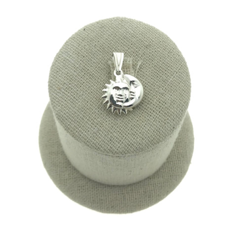 Sol y Luna Colgante  Plata 925