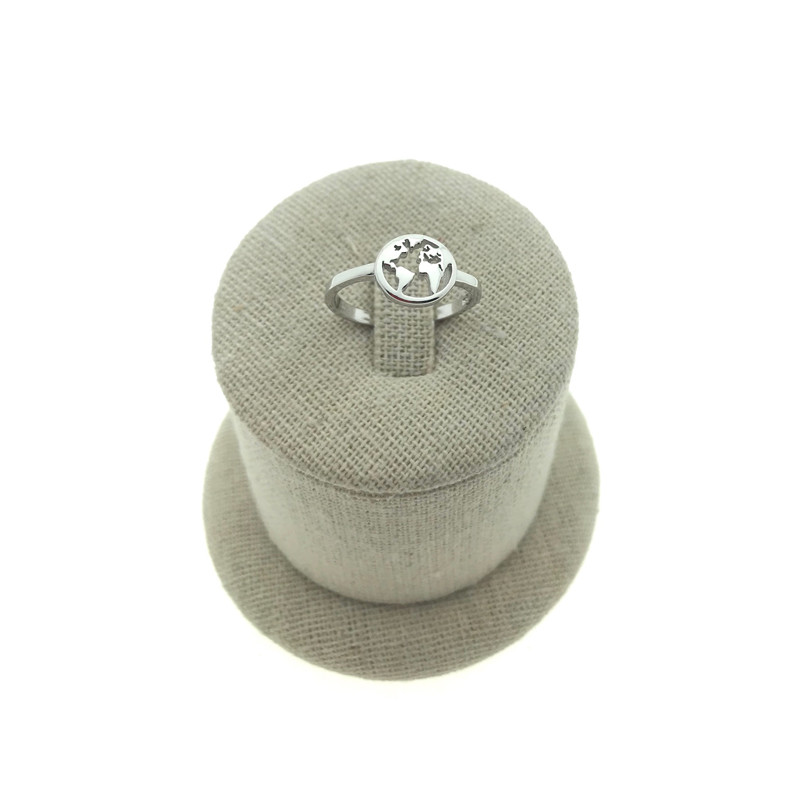 Sortija mundo plata 925 