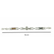 Pulsera Ejercito del Aire Plata 1ªLey 925mm  