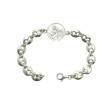 Pulsera calabrote escapulario plata 925