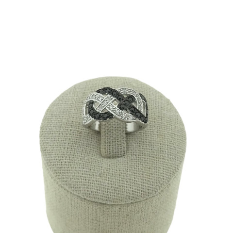 Sortija circonitas y plata 925 