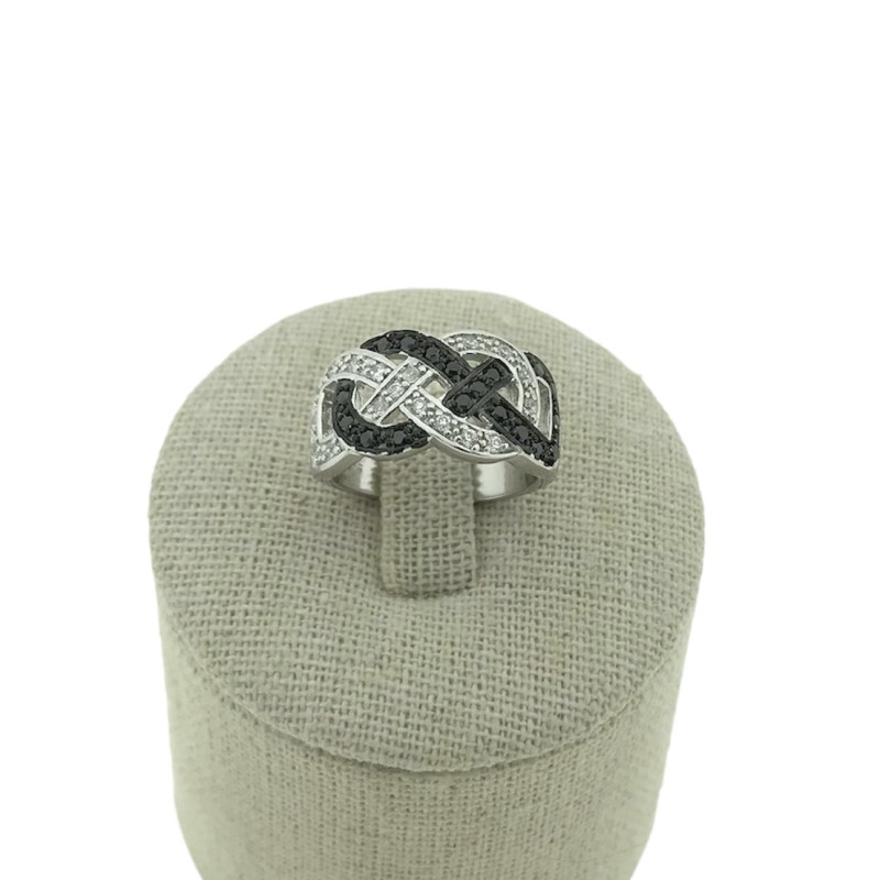 Sortija circonitas y plata 925 