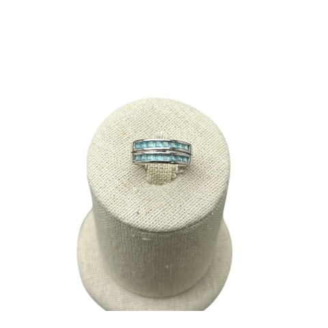 CH-161 Alianza Doble Circonita Y Plata 925