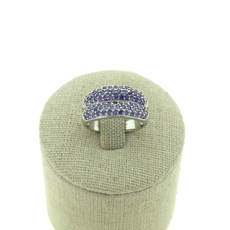 Sortija Circonita Y Plata 925 A