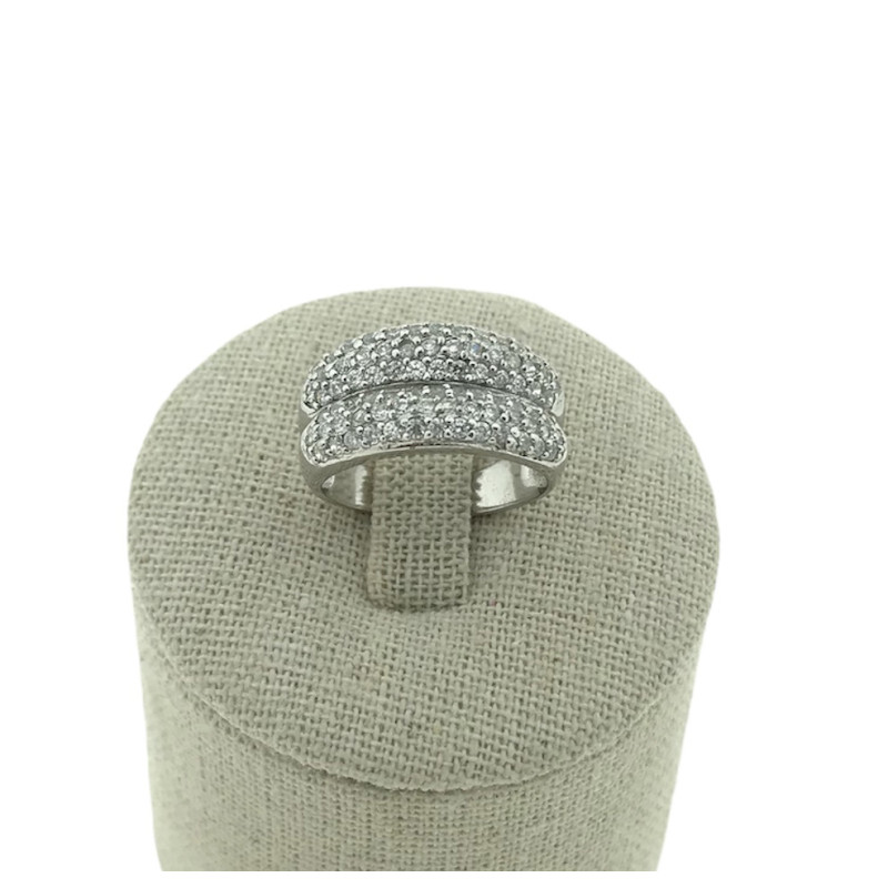 Sortija Circonita Y Plata 925 B