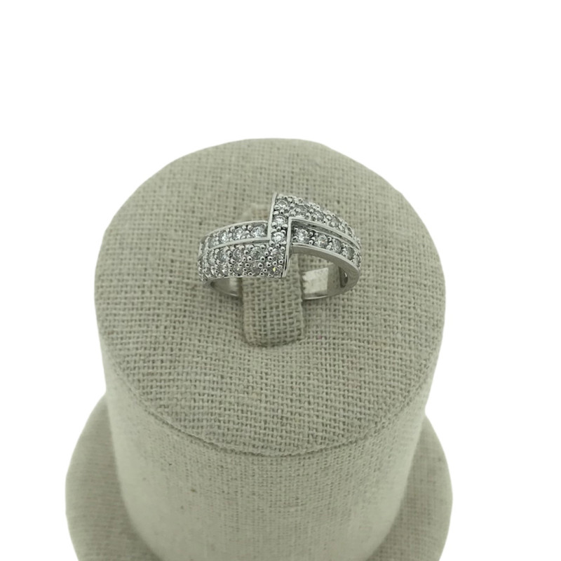 Sortija Circonita Y Plata 925 B