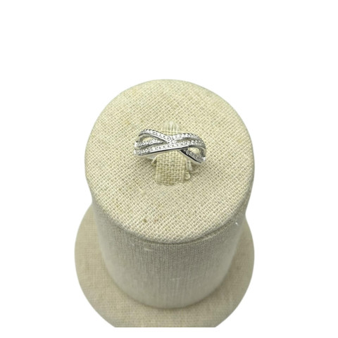 Sortija circonita y plata 925 