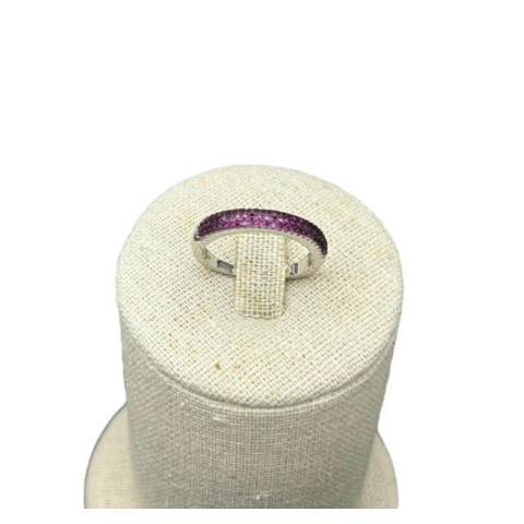 Sortija CirconitasPlata 925 rojas