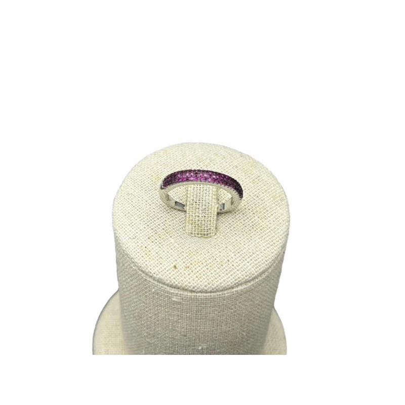 Sortija CirconitasPlata 925 rojas
