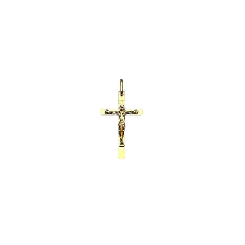 Cruz con Cristo Oro 18 k 