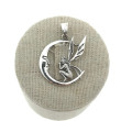 Colgante Hada Luna Plata 925