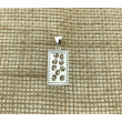 Colgante Plata 925 Rectángulo