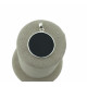 Colgante plata 925 esmalte negro 