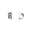 Pendientes Omega Circonitas Plata 925