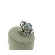 Sortija piedra y plata 925   