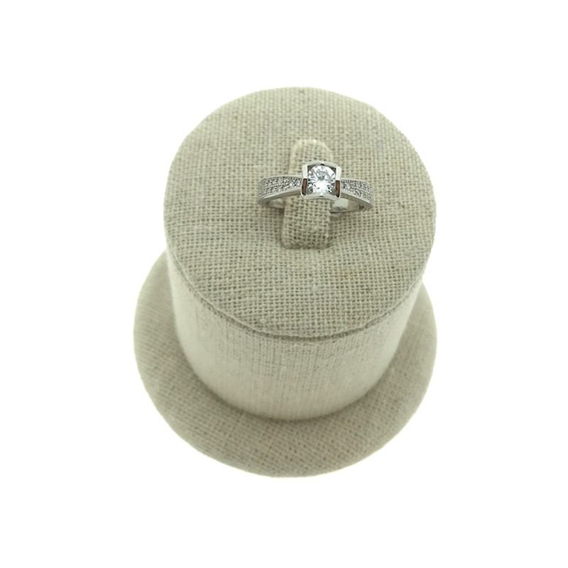 Sortija Solitario plata 925 