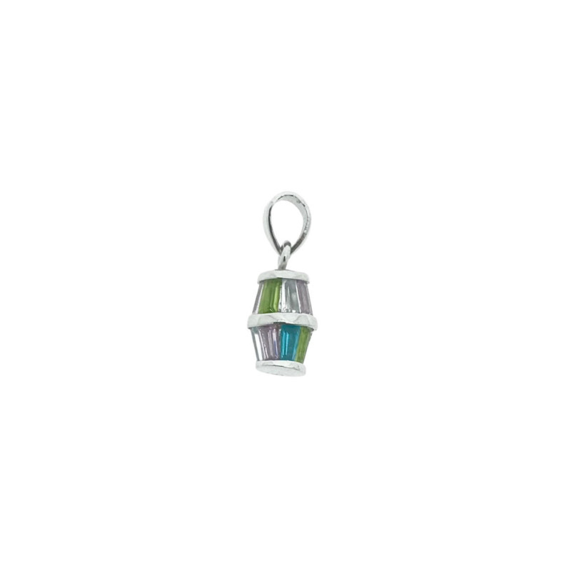 CH-383 Colgante circonitas y plata 925