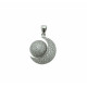  Colgante plata 925 luna y bola