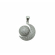  Colgante plata 925 luna y bola