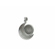  Colgante plata 925 luna y bola