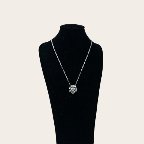 Gargantilla circonitas y Plata 925  