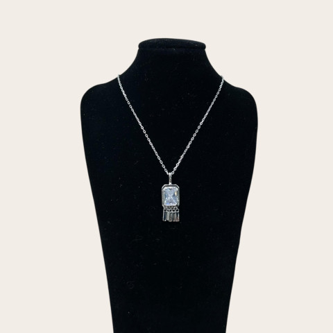 Gargantilla circonitas y Plata 925 