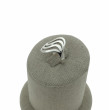 Sortija ondas plata 925 