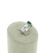 Sortija circonitas y plata 925 verde